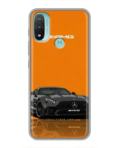 Чохол для Motorola MOTO E20 з картинкою «Помаранчевий Mercedes AMG» Чохол для Motorola MOTO E20 з картинкою «Помаранчевий Mercedes AMG»