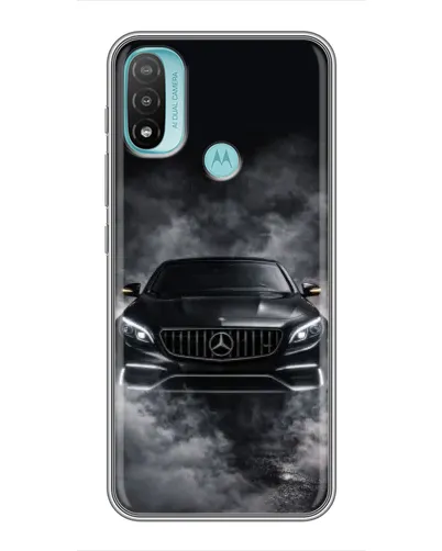 Чохол для Motorola MOTO E20 з картинкою «Mercedes у диму» Чохол для Motorola MOTO E20 з картинкою «Mercedes у диму»