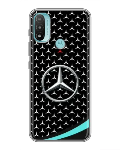 Чохол для Motorola MOTO E20 з картинкою «Mercedes — бірюзовий акцент» Чохол для Motorola MOTO E20 з картинкою «Mercedes — бірюзовий акцент»