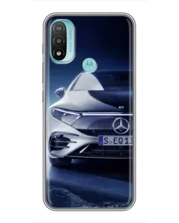 Чохол для Motorola MOTO E20 з картинкою «Mercedes EQ — майбутнє»