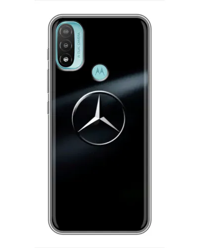 Чехол для Motorola MOTO E20 с картинкой «Mercedes на металле» Чехол для Motorola MOTO E20 с картинкой «Mercedes на металле»