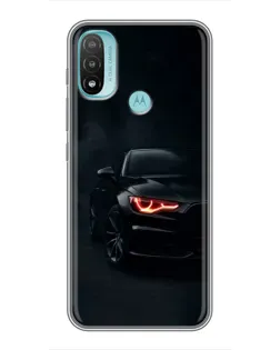 Чехол для Motorola MOTO E20 с картинкой «Audi — хищный взгляд»
