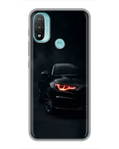 Чехол для Motorola MOTO E20 с картинкой «Audi — хищный взгляд»