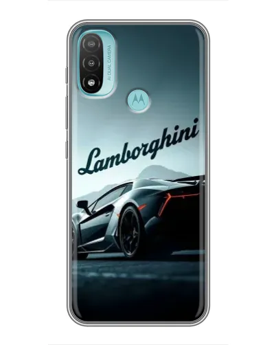 Чехол для Motorola MOTO E20 с картинкой «Классическая надпись Lamborghini» Чехол для Motorola MOTO E20 с картинкой «Классическая надпись Lamborghini»