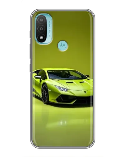 Чехол для Motorola MOTO E20 с картинкой «Салатовый Lamborghini Huracan» Чехол для Motorola MOTO E20 с картинкой «Салатовый Lamborghini Huracan»