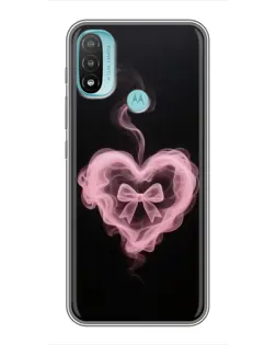 Чехол для Motorola MOTO E20 с картинкой «Дымчатое сердце» Чехол для Motorola MOTO E20 с картинкой «Дымчатое сердце»