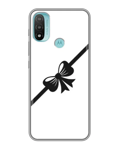 Чехол для Motorola MOTO E20 с картинкой «Диагональный бант» Чехол для Motorola MOTO E20 с картинкой «Диагональный бант»