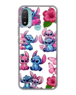 Чехол для Motorola MOTO E20 с картинкой «Стикеры Stitch и Angel» Чехол для Motorola MOTO E20 с картинкой «Стикеры Stitch и Angel»