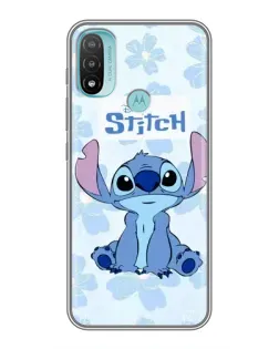 Чехол для Motorola MOTO E20 с картинкой «Stitch среди цветов» Чехол для Motorola MOTO E20 с картинкой «Stitch среди цветов»