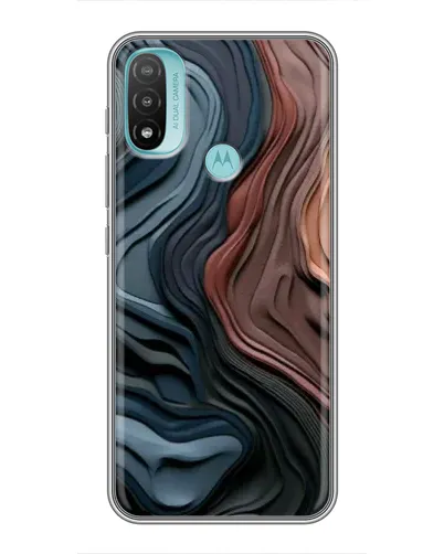 Чехол для Motorola MOTO E20 с картинкой «Цветные волны каньона» Чехол для Motorola MOTO E20 с картинкой «Цветные волны каньона»