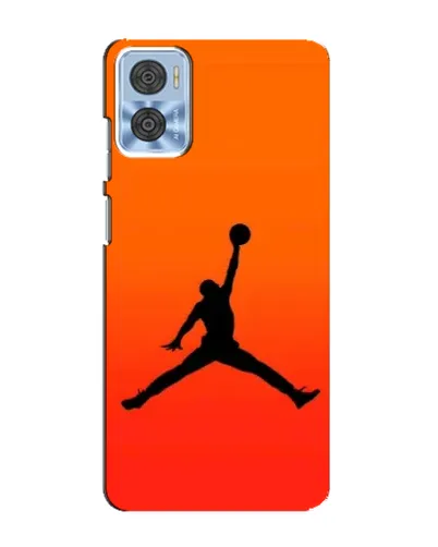 Чехол для Motorola MOTO E22 с картинкой «Jordan Sunset»