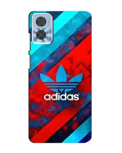 Чохол для Motorola MOTO E22 з картинкою «Абстракція Adidas»