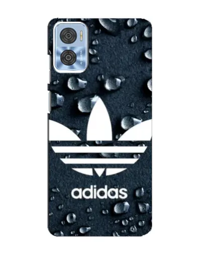 Чехол для Motorola MOTO E22 с картинкой «Adidas Trefoil Blue» Чехол для Motorola MOTO E22 с картинкой «Adidas Trefoil Blue»