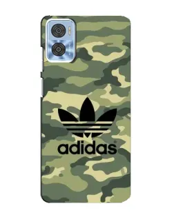Чехол для Motorola MOTO E22 с картинкой «Милитари стиль Adidas» Чехол для Motorola MOTO E22 с картинкой «Милитари стиль Adidas»