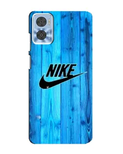 Чехол для Motorola MOTO E22 с картинкой «Голубое дерево Nike» Чехол для Motorola MOTO E22 с картинкой «Голубое дерево Nike»