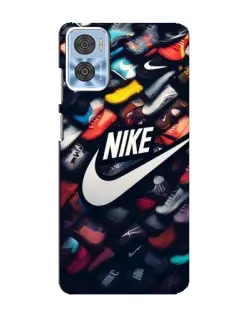 Чехол для Motorola MOTO E22 с картинкой «Коллекция кроссовок Nike» Чехол для Motorola MOTO E22 с картинкой «Коллекция кроссовок Nike»