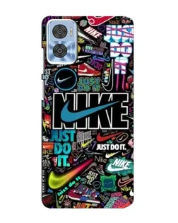 Чехол для Motorola MOTO E22 с картинкой «Яркий коллаж Nike» Чехол для Motorola MOTO E22 с картинкой «Яркий коллаж Nike»