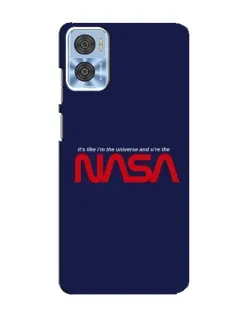 Чохол для Motorola MOTO E22 з картинкою «NASA — глибокий космос»