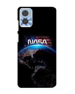 Чохол для Motorola MOTO E22 з картинкою «Земля з космосу NASA»