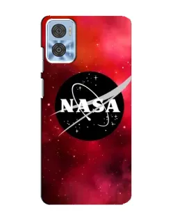 Чохол для Motorola MOTO E22 з картинкою «NASA — червона туманність»
