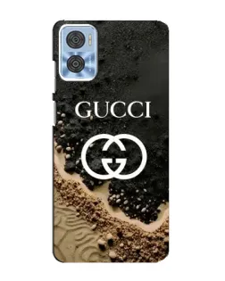 Чохол для Motorola MOTO E22 з картинкою «Gucci — піщані дюни»