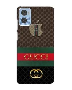 Чохол для Motorola MOTO E22 з картинкою «Gucci — брендований десерт»