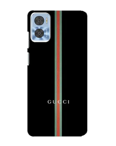 Чехол для Motorola MOTO E22 с картинкой «Gucci — строгая линия» Чехол для Motorola MOTO E22 с картинкой «Gucci — строгая линия»