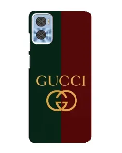 Чохол для Motorola MOTO E22 з картинкою «Gucci — темно-зелений градієнт»