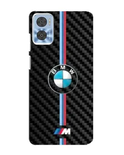 Чехол для Motorola MOTO E22 с картинкой «Эмблема BMW и карбон» Чехол для Motorola MOTO E22 с картинкой «Эмблема BMW и карбон»