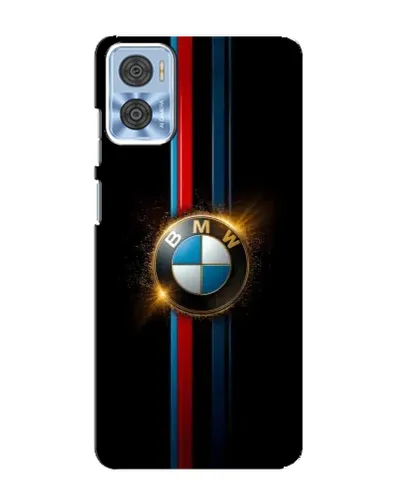 Чехол для Motorola MOTO E22 с картинкой «BMW M-Power неон» Чехол для Motorola MOTO E22 с картинкой «BMW M-Power неон»