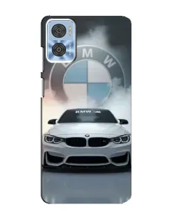 Чехол для Motorola MOTO E22 с картинкой «BMW в белом дыму» Чехол для Motorola MOTO E22 с картинкой «BMW в белом дыму»
