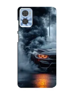 Чехол для Motorola MOTO E22 с картинкой «BMW M-Power — абстракция» Чехол для Motorola MOTO E22 с картинкой «BMW M-Power — абстракция»