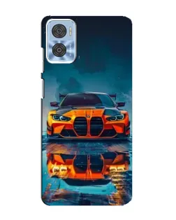 Чехол для Motorola MOTO E22 с картинкой «BMW — золотая эмблема» Чехол для Motorola MOTO E22 с картинкой «BMW — золотая эмблема»