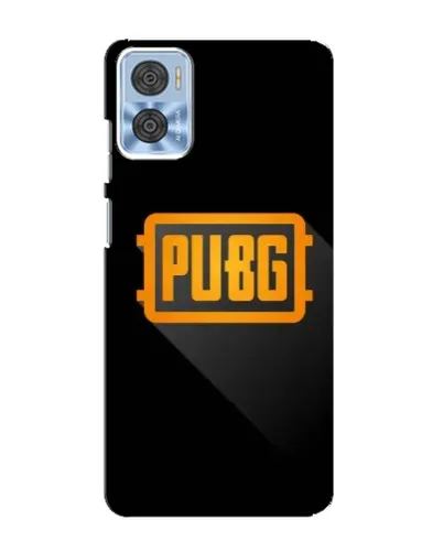 Чехол для Motorola MOTO E22 с картинкой «PUBG — рамка лого» Чехол для Motorola MOTO E22 с картинкой «PUBG — рамка лого»