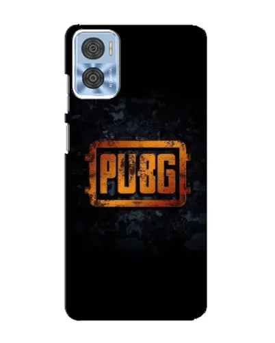Чехол для Motorola MOTO E22 с картинкой «PUBG — золотой логотип» Чехол для Motorola MOTO E22 с картинкой «PUBG — золотой логотип»
