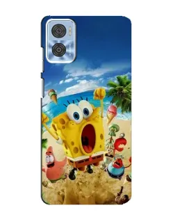 Чехол для Motorola MOTO E22 с картинкой «Развлечения на пляже»