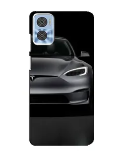 Чохол для Motorola MOTO E22 з картинкою «Tesla Model S Look»