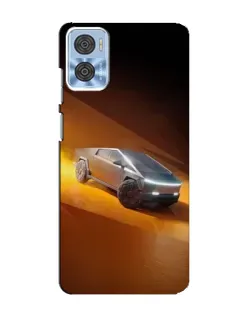 Чехол для Motorola MOTO E22 с картинкой «Cybertruck в пустыне» Чехол для Motorola MOTO E22 с картинкой «Cybertruck в пустыне»