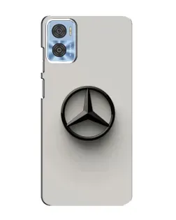 Чехол для Motorola MOTO E22 с картинкой «Mercedes Maybach стиль»