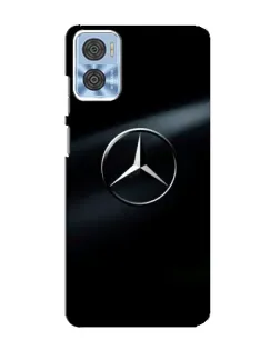 Чехол для Motorola MOTO E22 с картинкой «Mercedes на металле» Чехол для Motorola MOTO E22 с картинкой «Mercedes на металле»