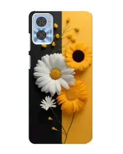 Чохол для Motorola MOTO E22 з картинкою «Соняшник та ромашка» Чохол для Motorola MOTO E22 з картинкою «Соняшник та ромашка»