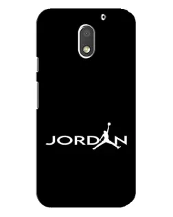 Чехол для Motorola MOTO E3 с картинкой «Jordan White Logo»
