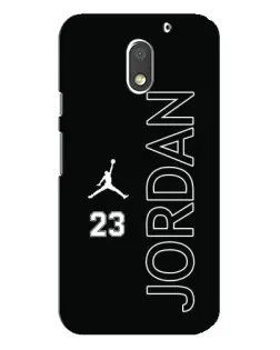 Чехол для Motorola MOTO E3 с картинкой «Jordan Vertical»