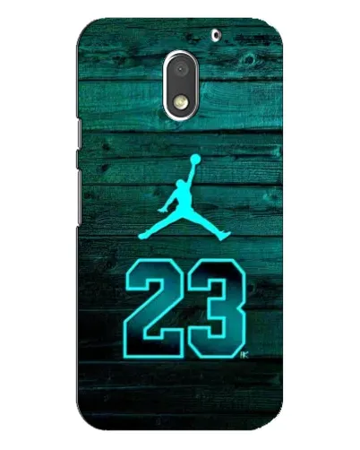 Чехол для Motorola MOTO E3 с картинкой «Jordan Cyan 23» Чехол для Motorola MOTO E3 с картинкой «Jordan Cyan 23»
