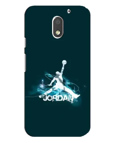 Чехол для Motorola MOTO E3 с картинкой «Jordan Blue Fire» Чехол для Motorola MOTO E3 с картинкой «Jordan Blue Fire»
