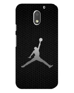 Чехол для Motorola MOTO E3 с картинкой «Jordan Dark Carbon»