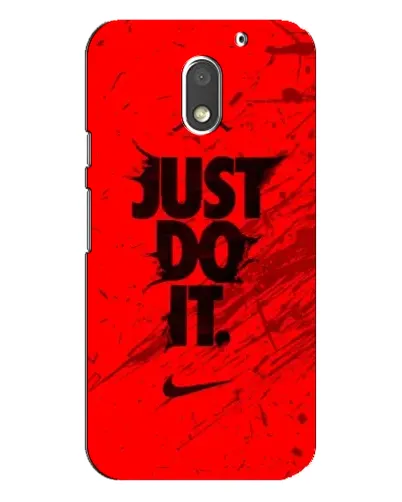 Чехол для Motorola MOTO E3 с картинкой «Nike Just Do It» Чехол для Motorola MOTO E3 с картинкой «Nike Just Do It»