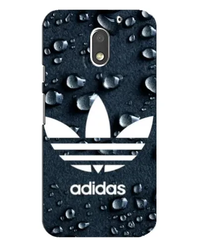 Чехол для Motorola MOTO E3 с картинкой «Adidas Trefoil Blue»