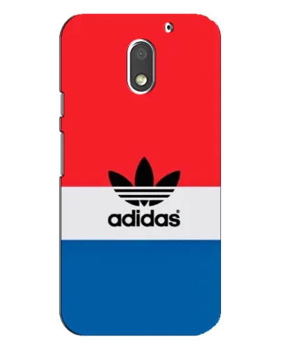 Чехол для Motorola MOTO E3 с картинкой «Ретро блоки Adidas»