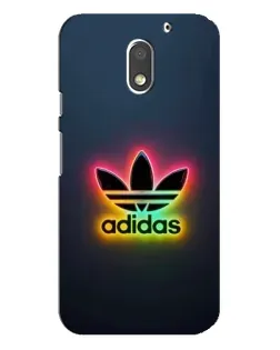 Чехол для Motorola MOTO E3 с картинкой «Неоновый Adidas»